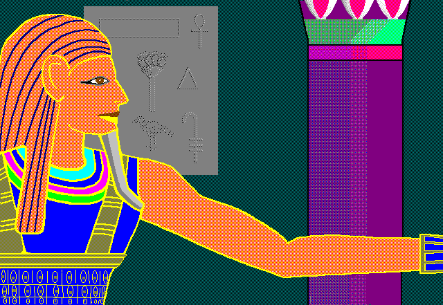 Egyptian, computer art