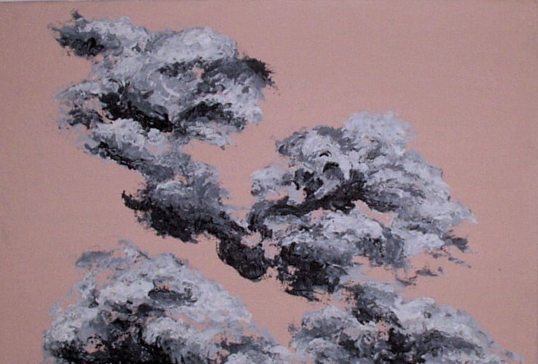Clouds on Orange